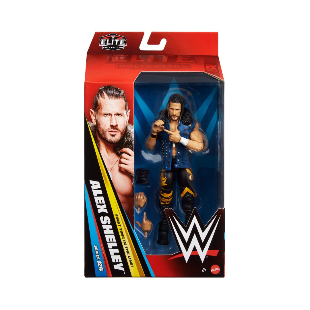 Mattel: WWE Elite Collection Series 124 Alex Shelley Action Figure
