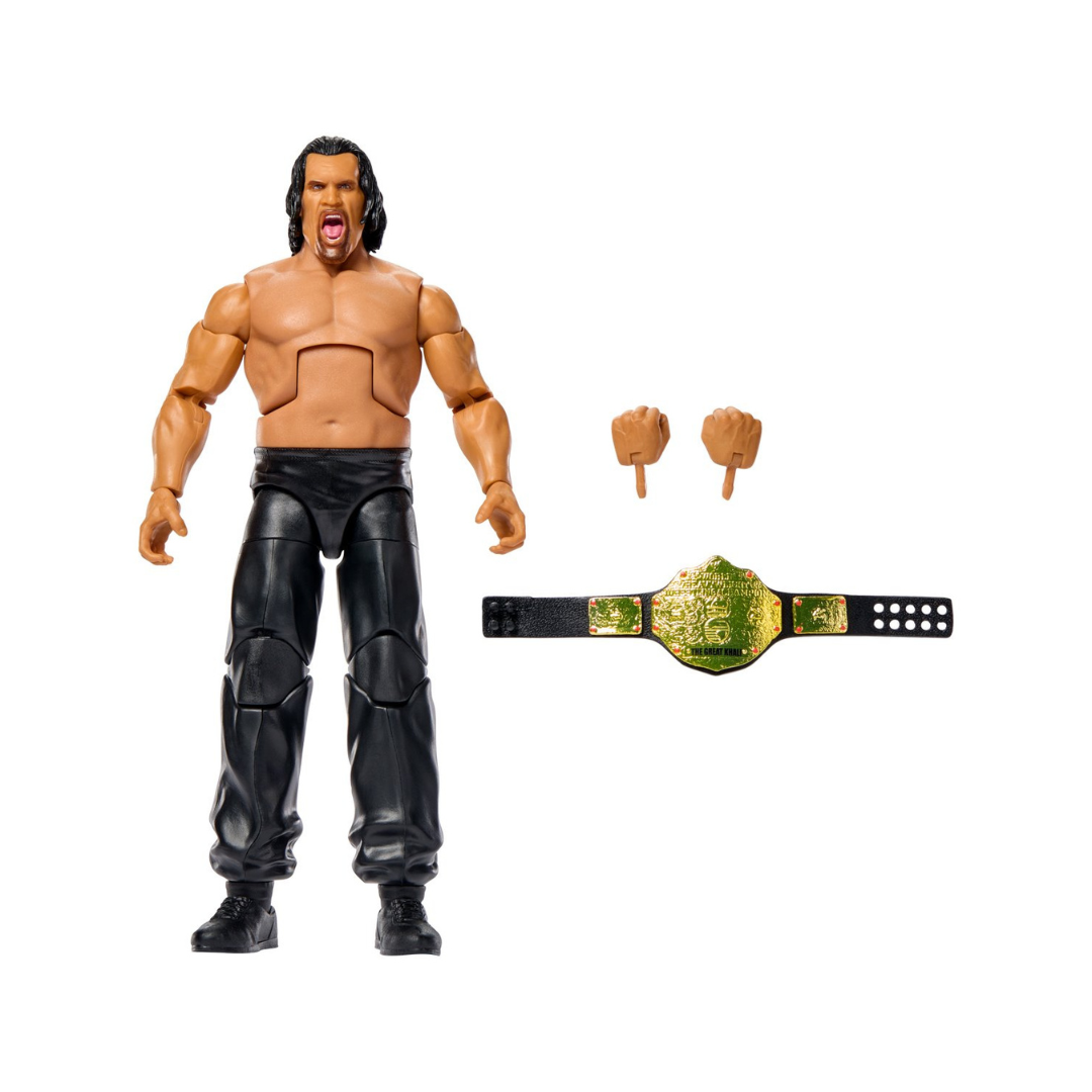 Mattel: WWE Elite Collection Series 123 Great Khali Action Figure