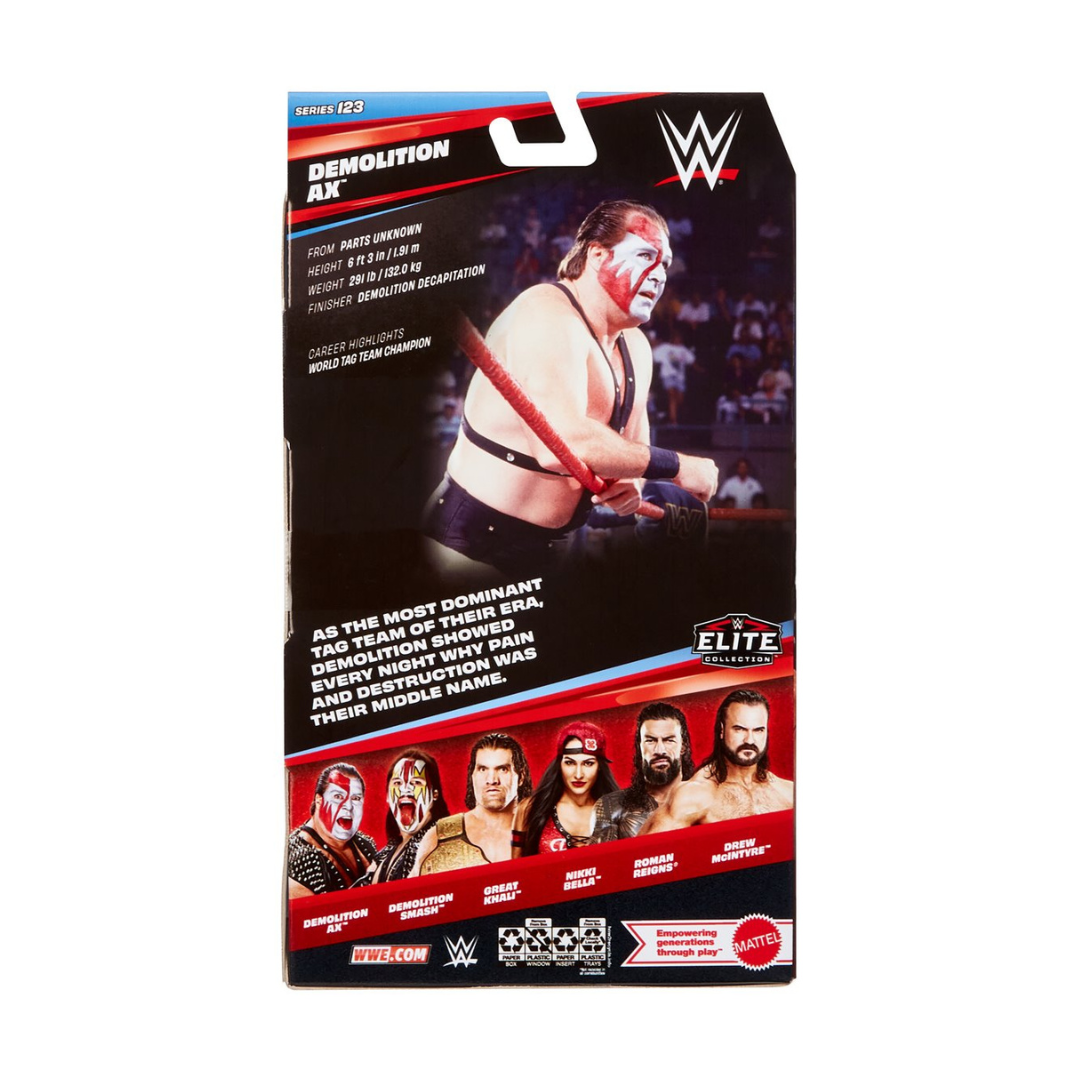 Mattel: WWE Elite Collection Series 123 Demolition Ax Action Figure