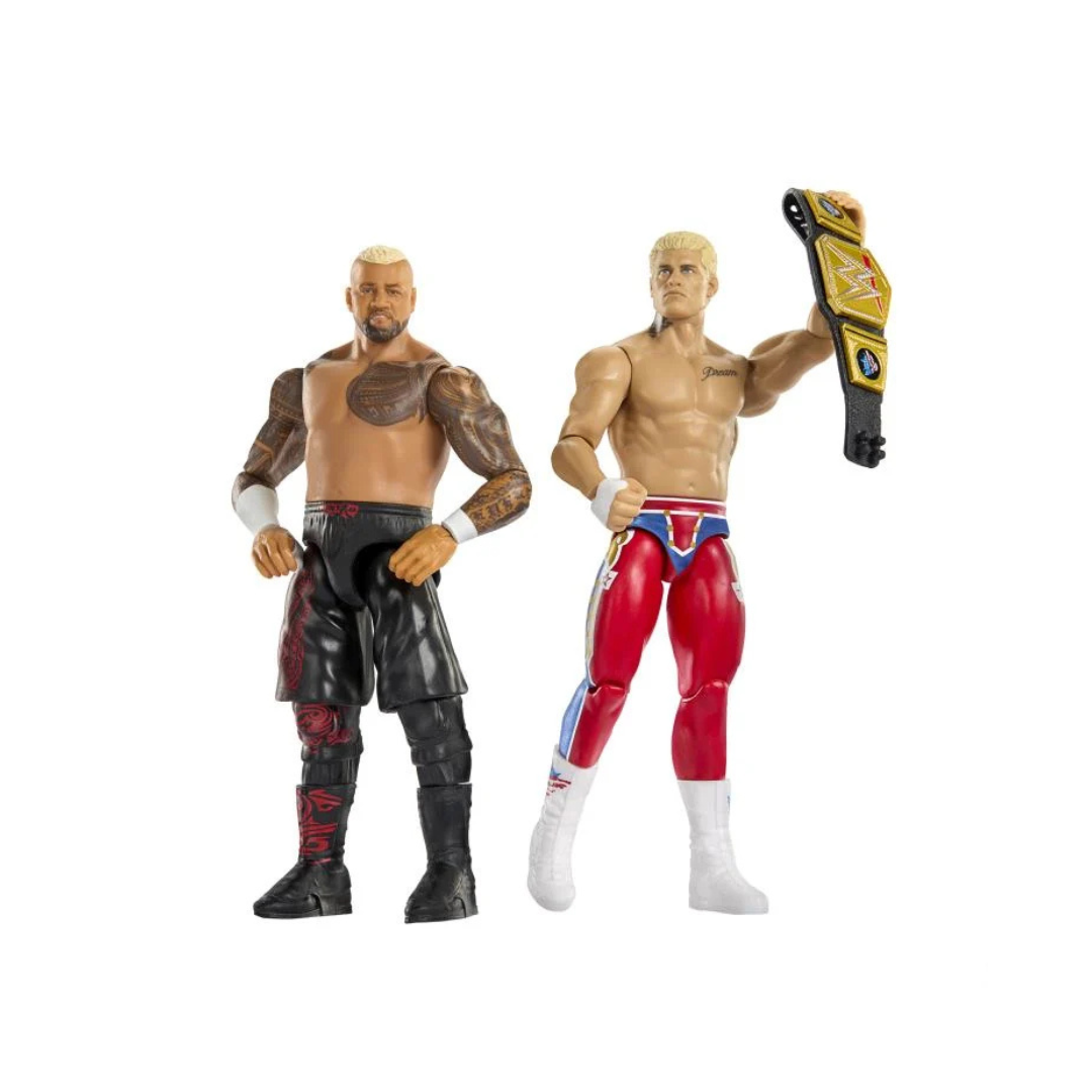 Mattel: WWE Championship Showdown Series 24 Cody Rhodes vs. Solo Sikoa Two-Pack