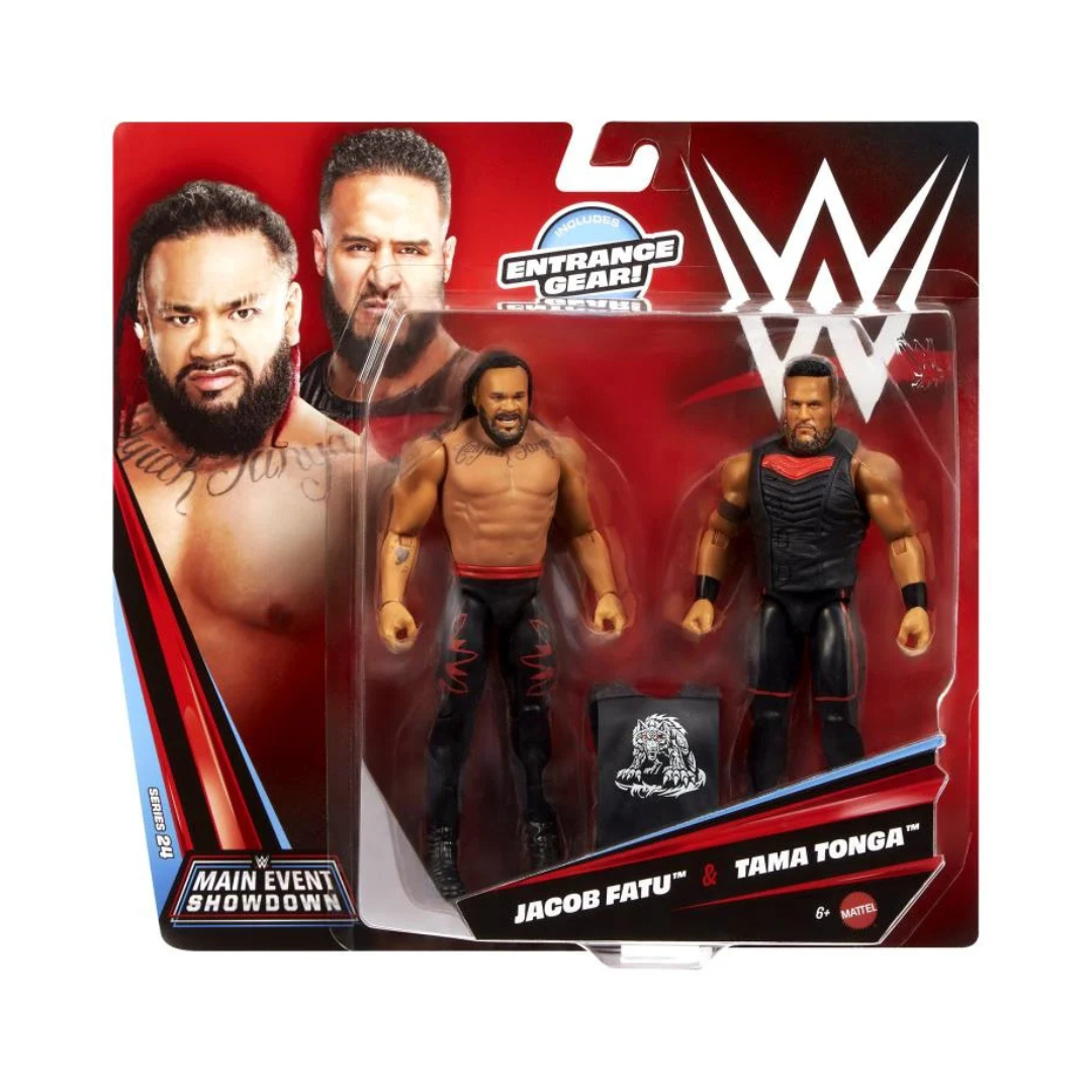 Mattel: WWE Championship Showdown Series 24 Tama Tonga vs. Jacob Fatu Two-Pack