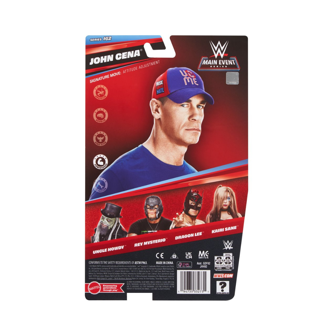 Mattel: WWE Main Event Series Figure Series 162 John Cena