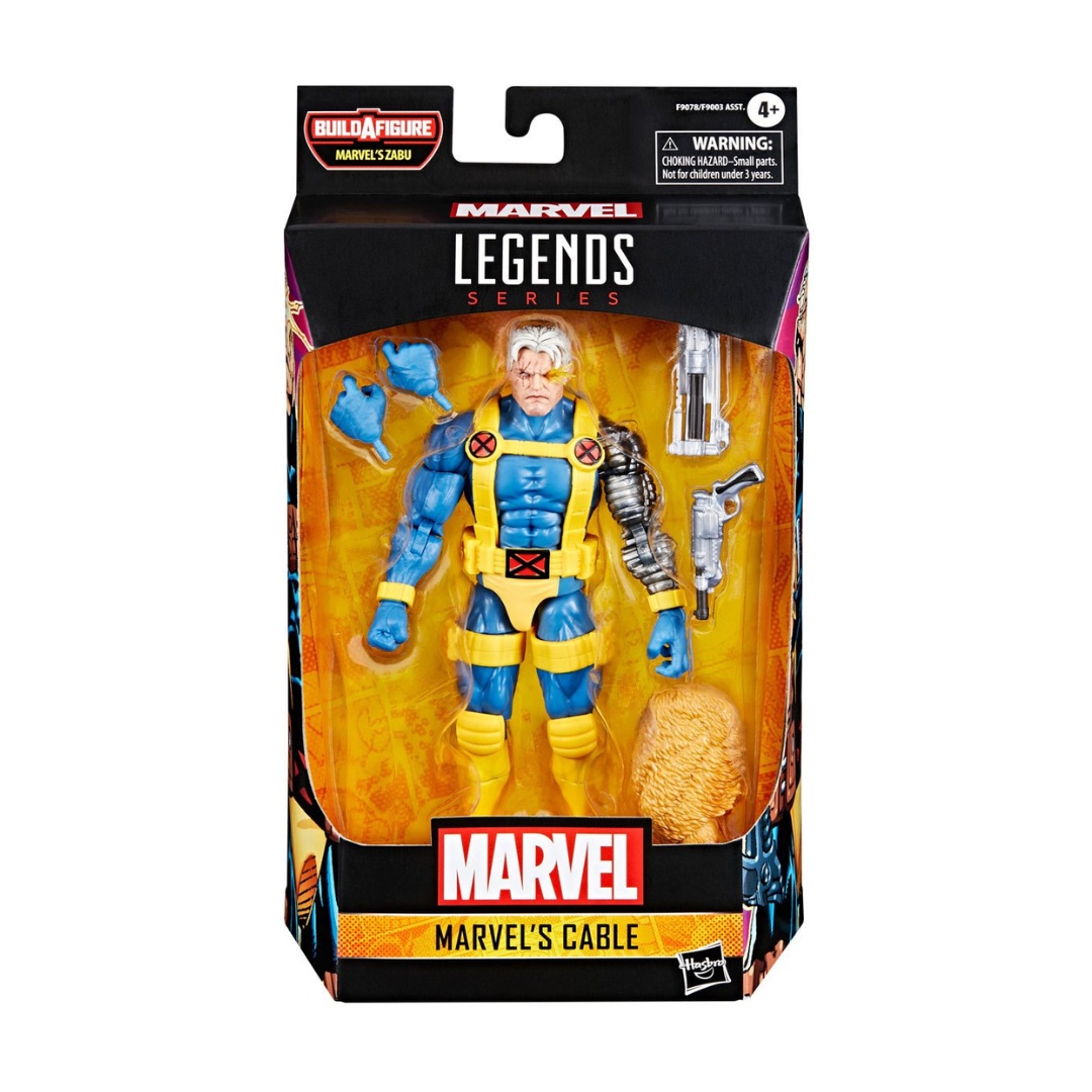 Hasbro: Marvel Legends Zabu Series Cable 6-Inch Action Figure
