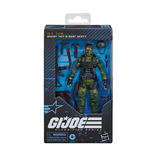 Hasbro: G.I. Joe Classified Series #188 Brent Hit & Run Scott 6-Inch Action Figure
