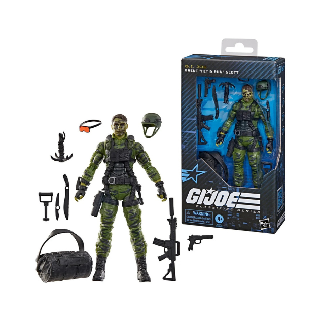 Hasbro: G.I. Joe Classified Series #188 Brent Hit & Run Scott 6-Inch Action Figure