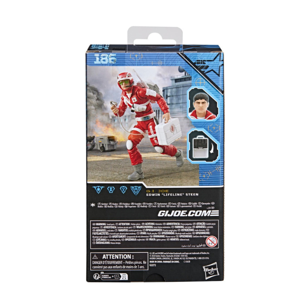 Hasbro: G.I. Joe Classified Series #186 Edwin Lifeline Steen 6-Inch Action Figure