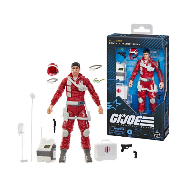Hasbro: G.I. Joe Classified Series #186 Edwin Lifeline Steen 6-Inch Action Figure