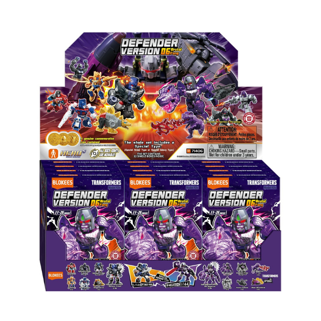 Blokees: Transformers: Defender Version 06 Brutal Fang Mini Model Kit Set