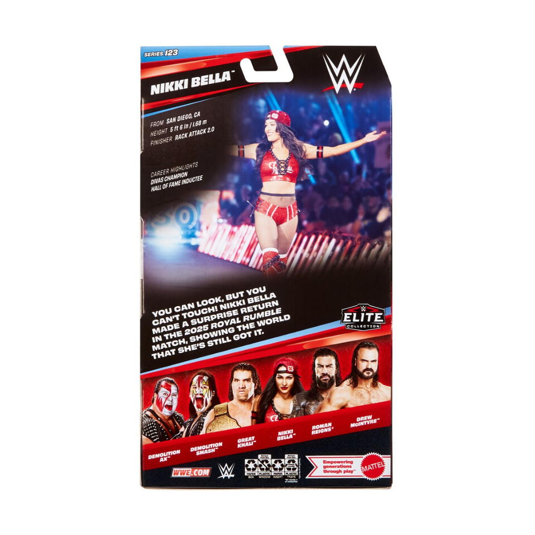 Mattel: WWE Elite Collection Series 123 Nikki Bella Action Figure