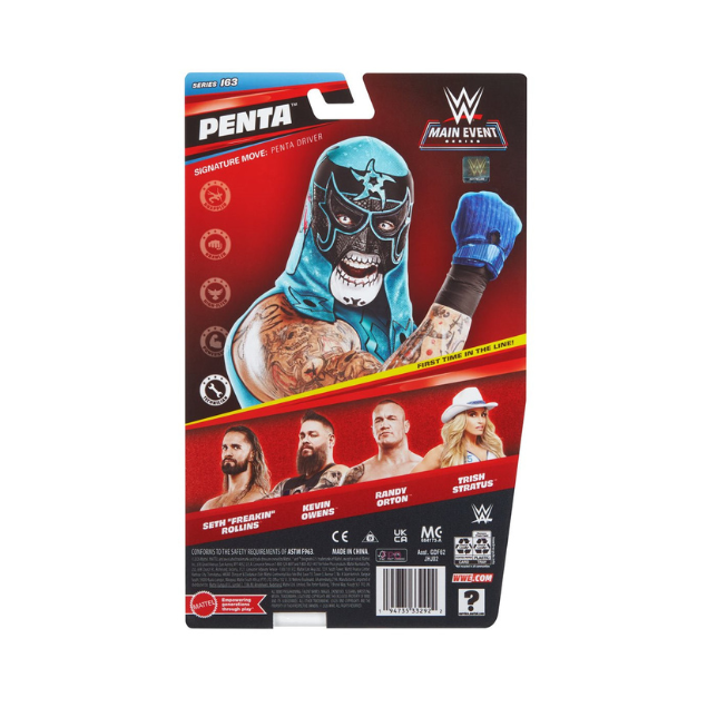 Mattel: WWE Main Event Series 163 Penta Action Figure
