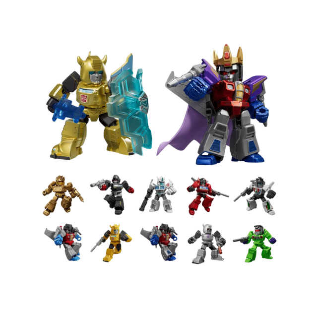 Blokees: Transformers: Defender Version 02 The Overthrow Mini Model Kit Full Case