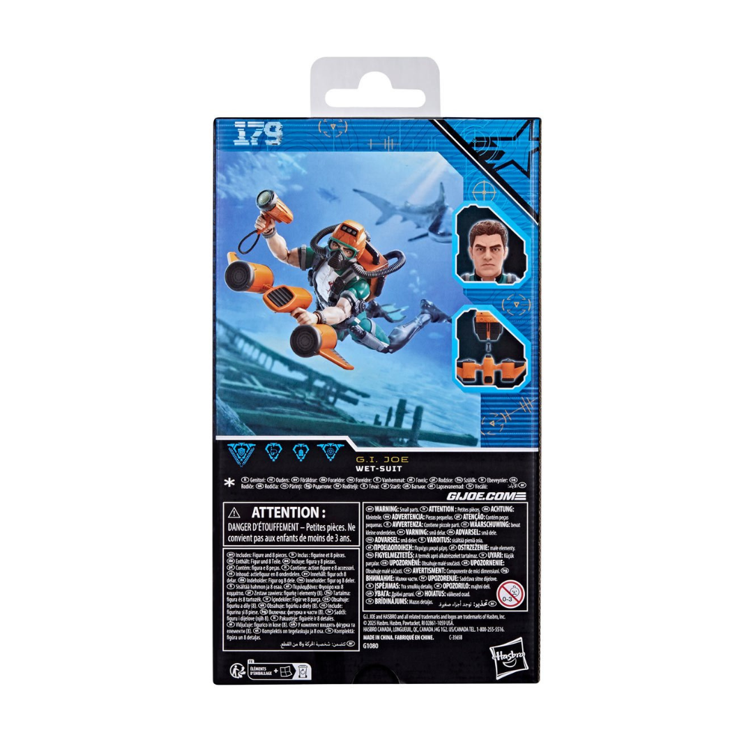 Hasbro: G.I. Joe Classified Series #179 Wet-Suit 6-Inch Action Figure