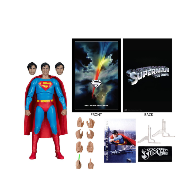 McFarlane Toys: DC Multiverse Deluxe Theatrical Edition Wave 3 Superman: The Movie 1978 Superman