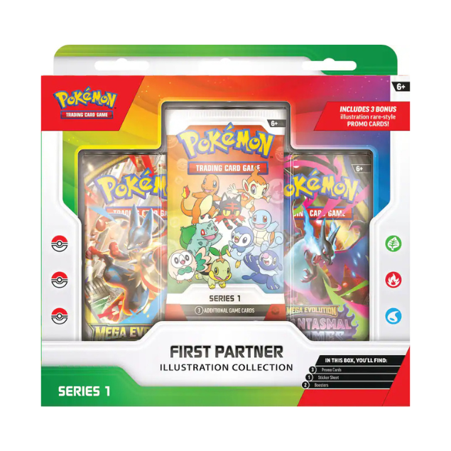 Pokémon - Trading Card Game: First Partner Illustration Collection - Series 1