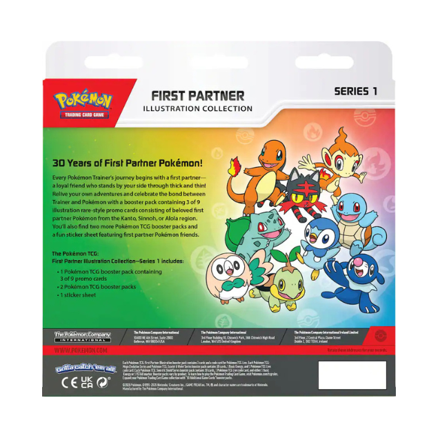 Pokémon - Trading Card Game: First Partner Illustration Collection - Series 1