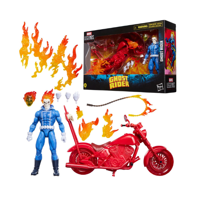 Hasbro: Marvel Legends Ghost Rider Johnny Blaze with Motorcycle