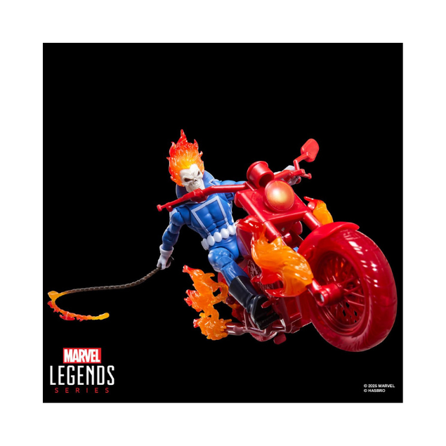 Hasbro: Marvel Legends Ghost Rider Johnny Blaze with Motorcycle