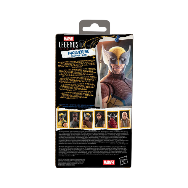 Hasbro: Deadpool & Wolverine Marvel Legends  - Wolverine(Brown Suit)
