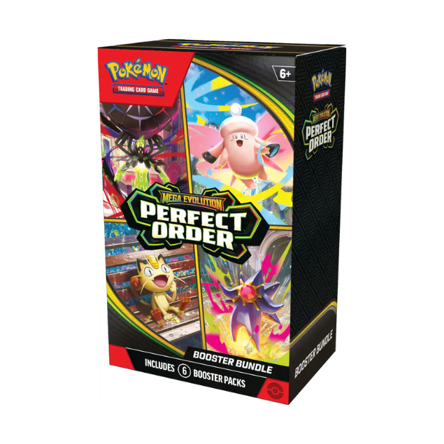 Pokémon - Trading Card Game: Mega Evolution - Perfect Order Booster Bundle