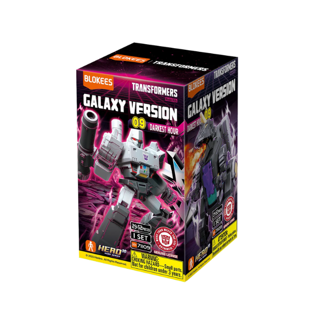 Blokees: Transformers: Galaxy Version 09 Darkest Hour Blokees Mini Model Kit Case