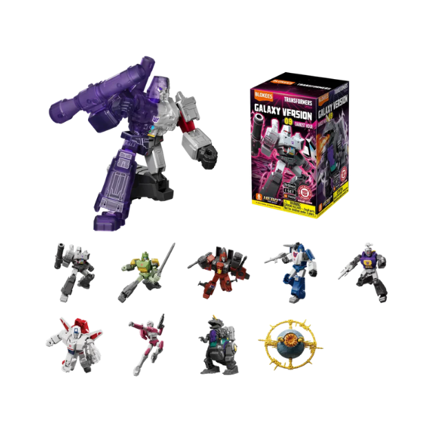 Blokees: Transformers: Galaxy Version 09 Darkest Hour Blokees Mini Model Kit Case