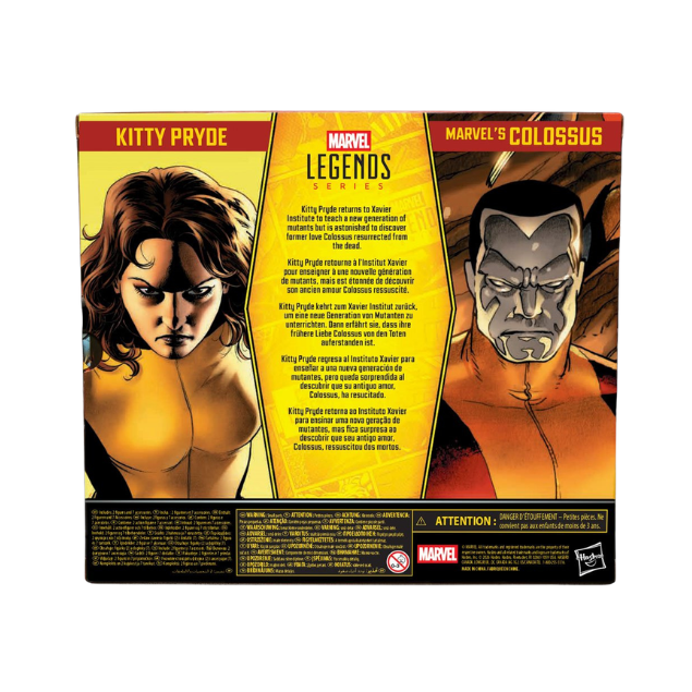 Hasbro: Marvel Legends X-Men Kitty Pryde and Colossus 2-Pack
