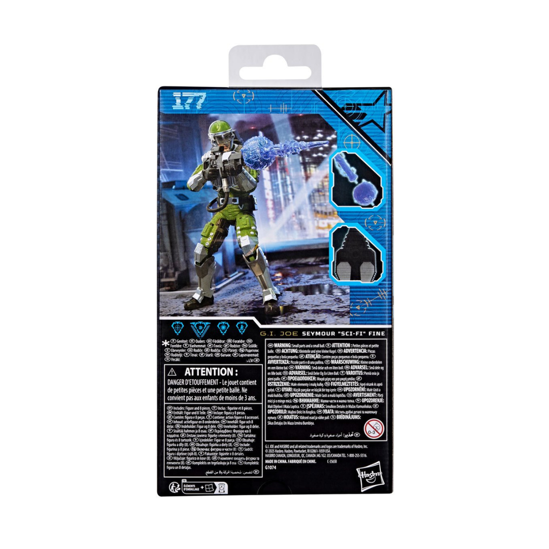 Hasbro: G.I. Joe Classified Series #177 Seymour Sci-Fi Fine 6-Inch Action Figure