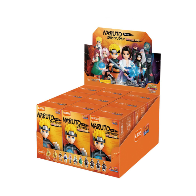 Blokees: Naruto Galaxy Version 01 Ultimate Bond Mini Model Kit Case