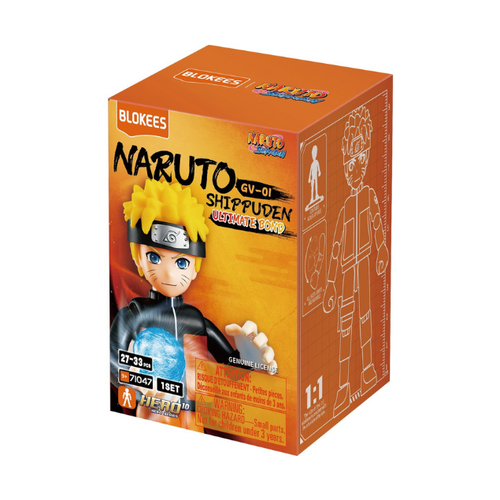 Blokees: Naruto Galaxy Version 01 Ultimate Bond Mini Model Kit Case