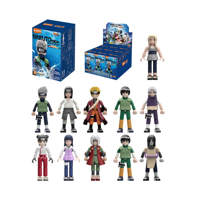 Blokees: Naruto Galaxy Version 02 The Place the Leaves Dance Mini Model Kit Case