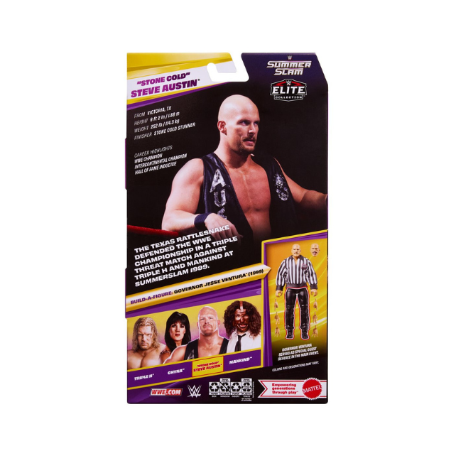Mattel: WWE Summer Slam Elite 2026 Stone Cold Steve Austin Action Figure