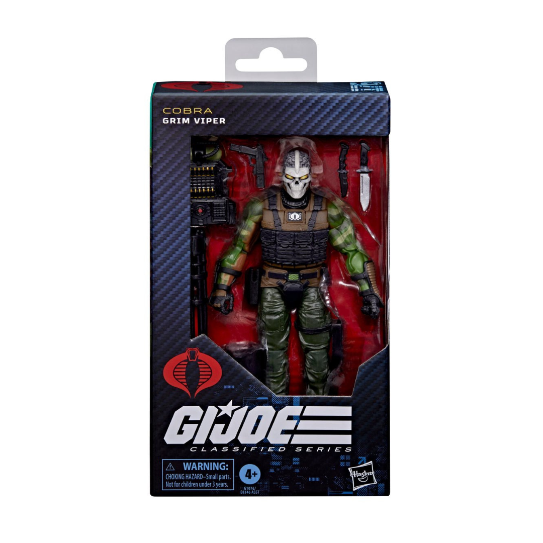 Hasbro: G.I. Joe Classified Series #176 Cobra Grim-Viper Action Figure