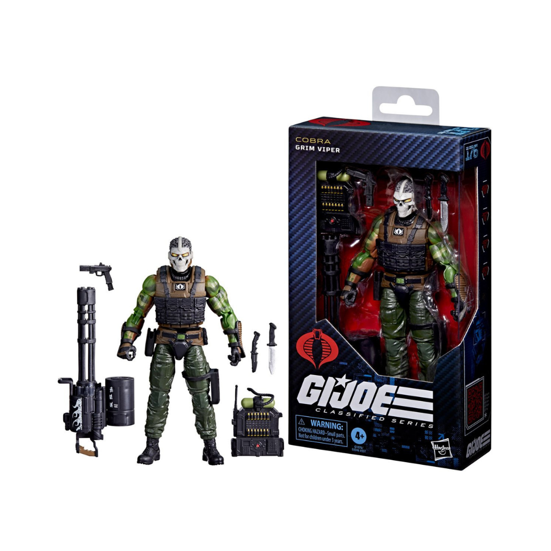 Hasbro: G.I. Joe Classified Series #176 Cobra Grim-Viper Action Figure