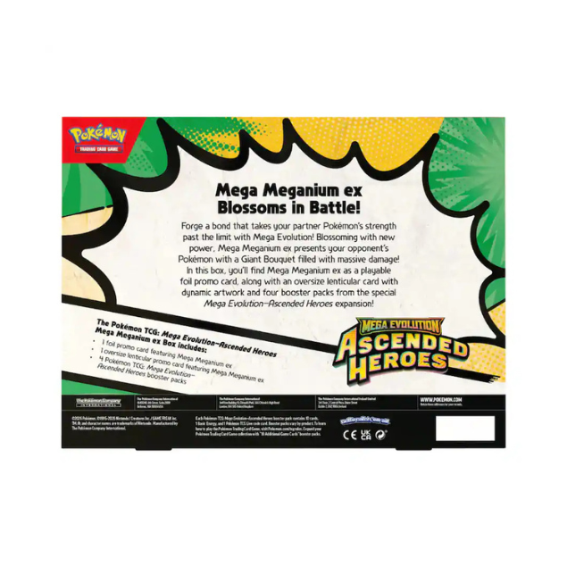 Pokémon - Trading Card Game: Ascended Heroes - Mega Meganium ex Box