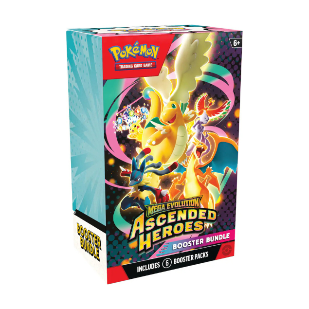 Pokémon - Trading Card Game: Mega Evolution - Ascended Heroes Booster Bundle