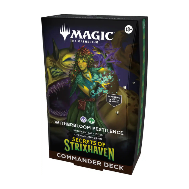 Magic the Gathering: The Gathering Secrets of Strixhaven Commander Deck - Witherbloom Pestilence