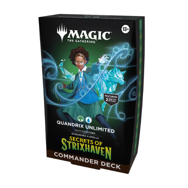 Magic the Gathering: The Gathering Secrets of Strixhaven Commander Deck - Quandrix Unlimited