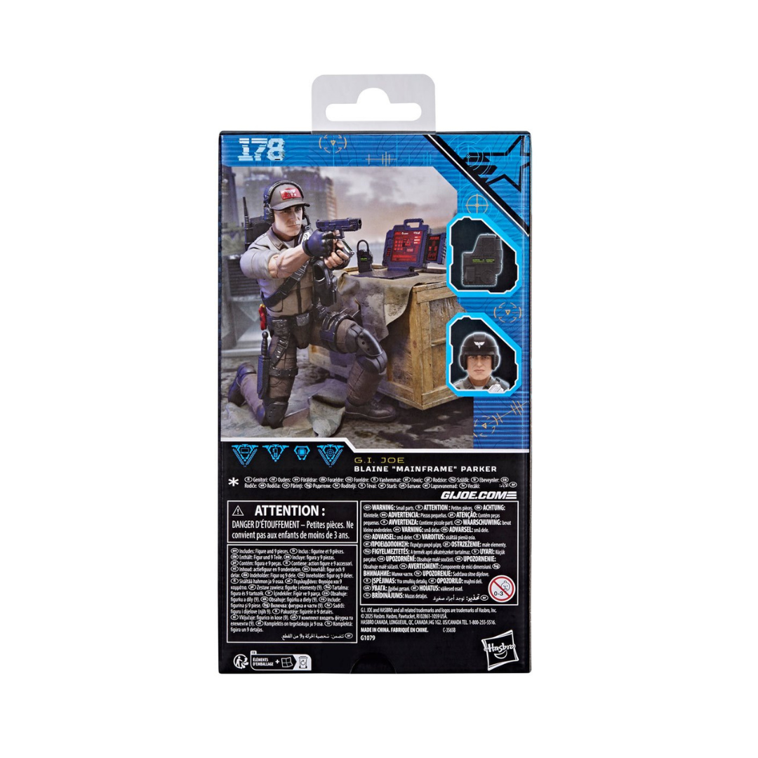 Hasbro: G.I. Joe Classified #178 Blaine Mainframe Parker 6-Inch Action Figure