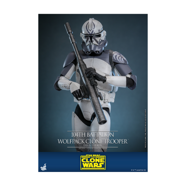 Hot Toys: 104th Battalion Wolfpack Clone Trooper™ (Deluxe Version)