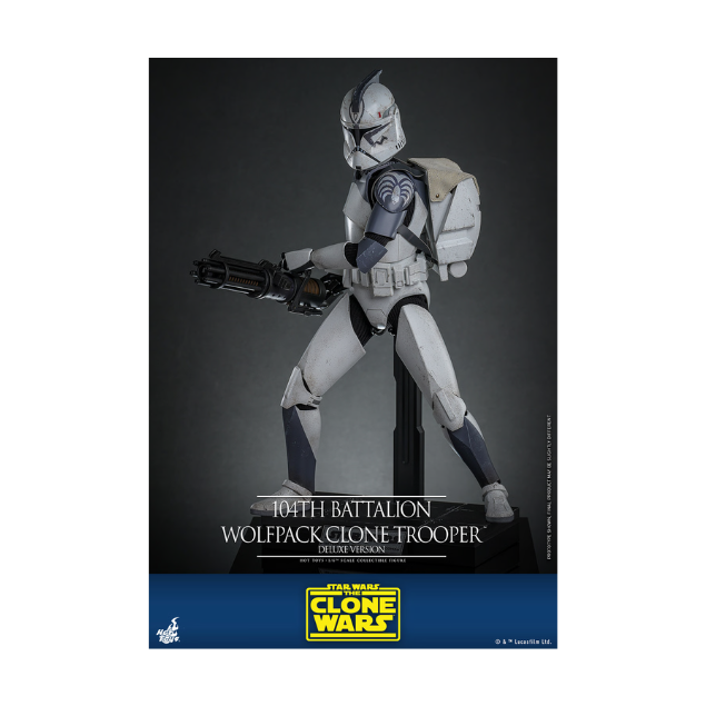 Hot Toys: 104th Battalion Wolfpack Clone Trooper™ (Deluxe Version)