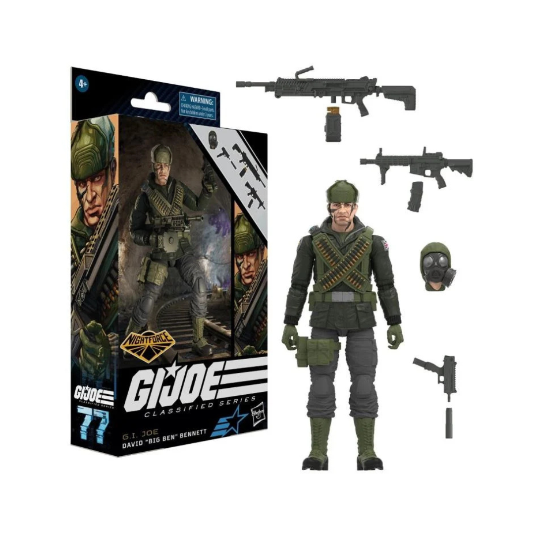 Hasbro: G.I. Joe Classified Series #77 Nightforce David "Big Ben" Bennett Exclusive
