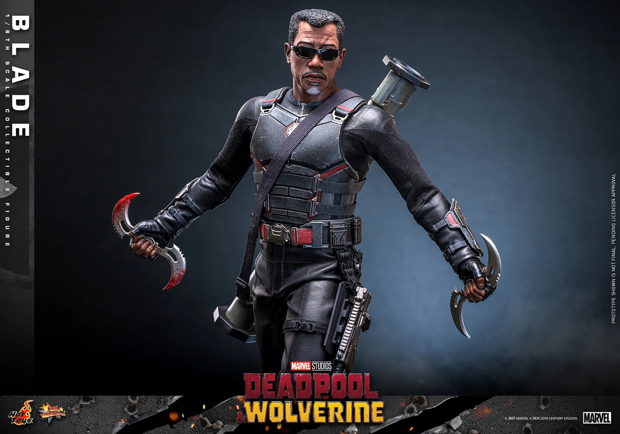 Hot Toys: Blade First Edition Sixth Scale Figure