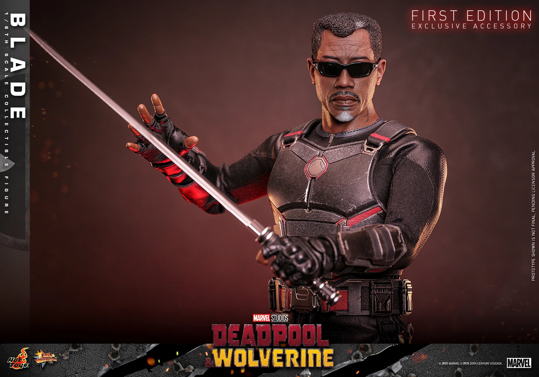 Hot Toys: Blade First Edition Sixth Scale Figure
