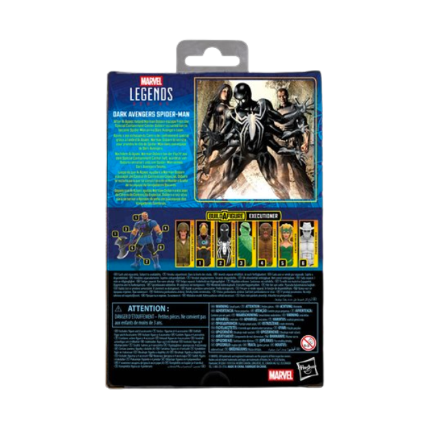 Hasbro: Marvel Legends Dark Avengers Spider-Man 6-Inch Action Figure