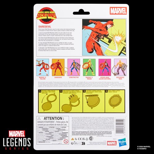 Hasbro: Secret Wars Marvel Legends Series Daredevil 6-Inch Action Figure