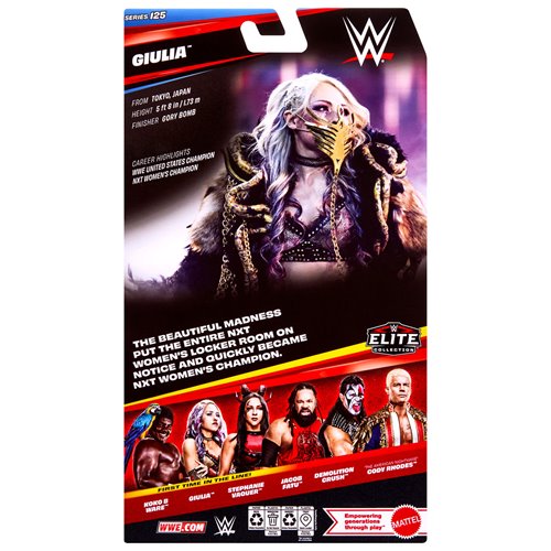 Mattel: WWE Elite Collection Series 125 Giulia Action Figure