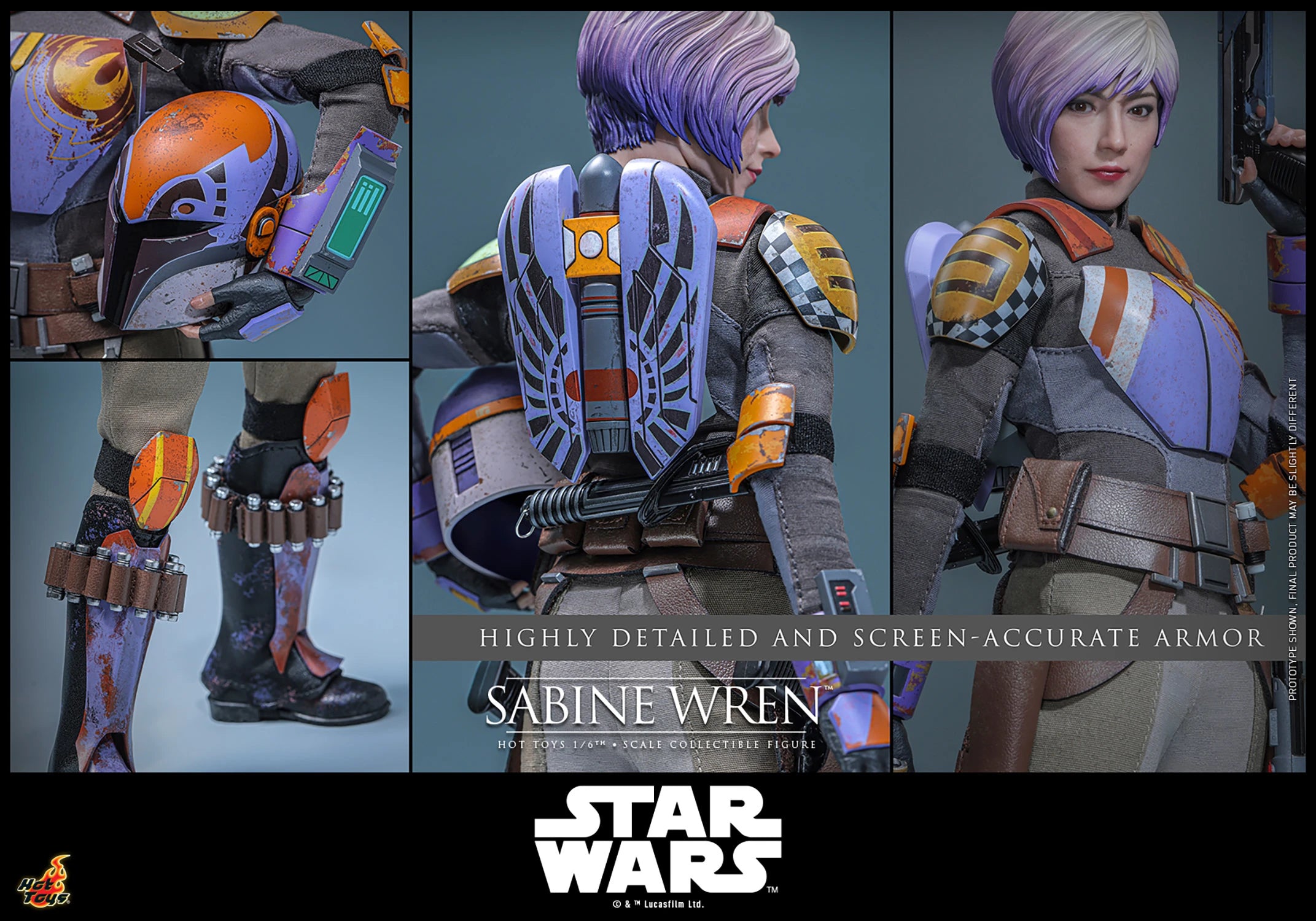 Hot Toys: Sabine Wren ™ Sixth Scale Figure
