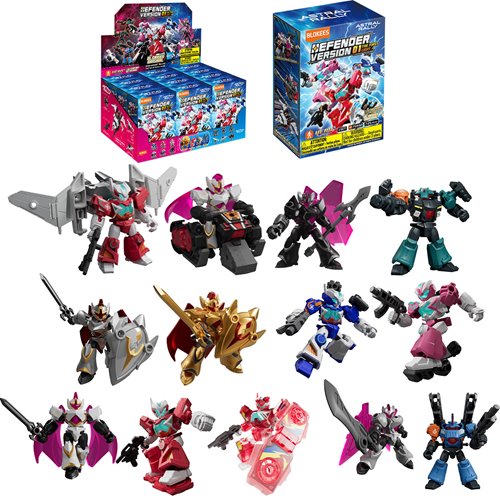 Blokees: Astral Rally Defender Version 01 The First Light Mini Model Kit Display Box of 12