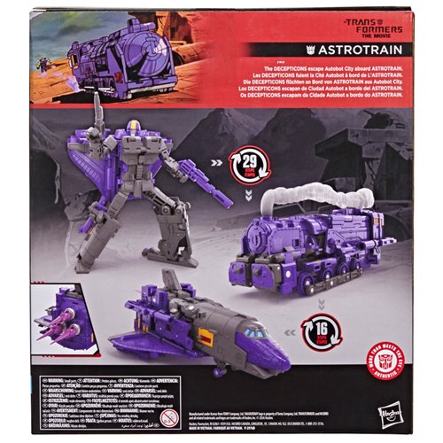 Hasbro: Transformers Studio Series 86 Leader Class Transformers: The Movie Astrotrain