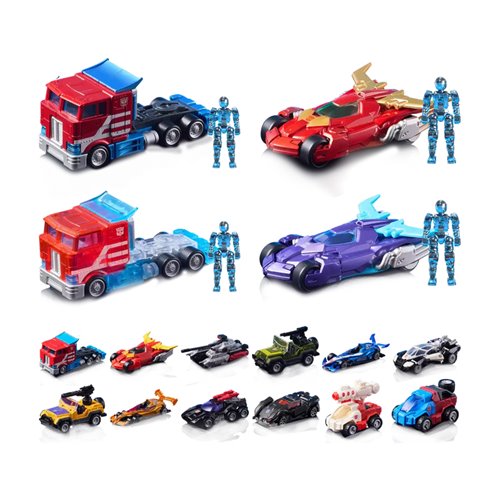 Blokees: Transformers Wheels - C01 Roll Out Blind Box Model Kit Display of 12
